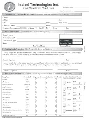 fake std test results template fake std test results