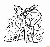 Pony Celestia Coloring Little Pages Princess Color Ausmalbilder Girls Drawing Printable Kids Gta Luna Print Coloringpagesonly Clipartmag Prinzessin Girl Twilight sketch template