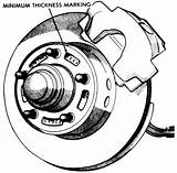 Rotor Thickness Minimum Marking Location Autozone Fig Brake Repair sketch template