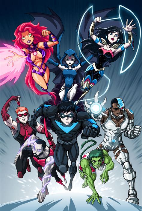 Teen Titans Eyes A Live Action Series On Tnt King Of