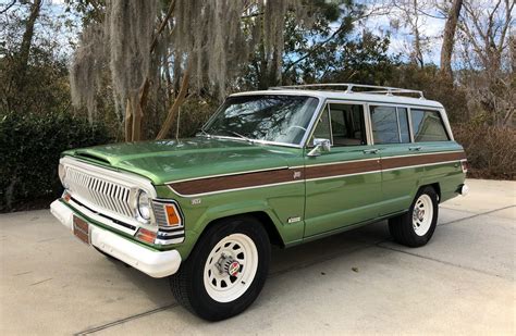 restored  jeep wagoneer   sale  bat auctions sold    february