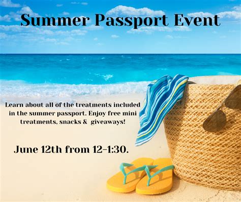 summer passport event deja vu med spa