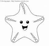 Starfish Coloring Miracle sketch template