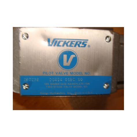 vickers pilot valve  dgs   motionsurplus