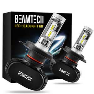 beamtech  led headlight bulb   lumens extremely brigh  hilo csp chips