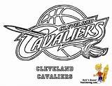 Coloring Nba Pages Logo Cavs Warriors Cavaliers Golden Cleveland Basketball State Drawing Printable Sheets Logos Outline Clipart Print Cliparts Color sketch template