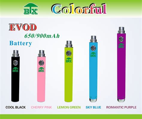 evod battery capacity mah variable voltage    color  choose suit