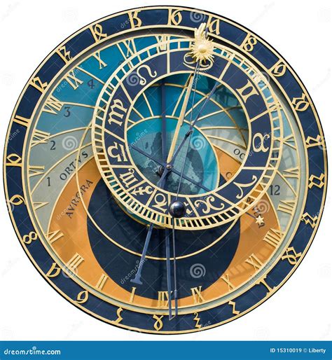 astronomical clock stock image image  accuracy hand