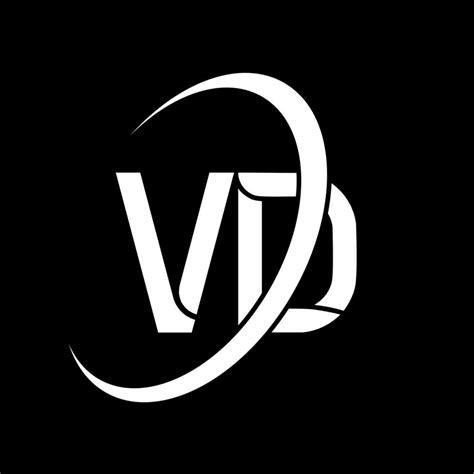vd logo   design white vd letter vd letter logo design initial letter vd linked circle