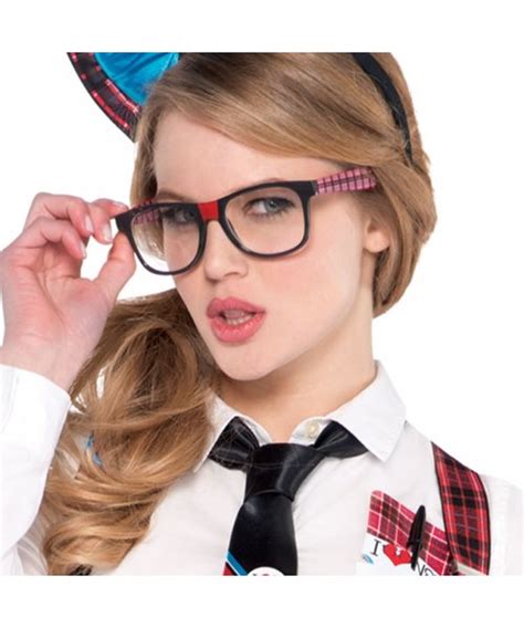 geek chic glasses specs thick frames prefect school womens