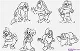 Dwarfs Seven Coloring Pages Snow Printable Drawing Disney Dwarf Print Colouring Drawings Gif Draw Cartoon Kids Fastseoguru Paintingvalley Color Zwerge sketch template