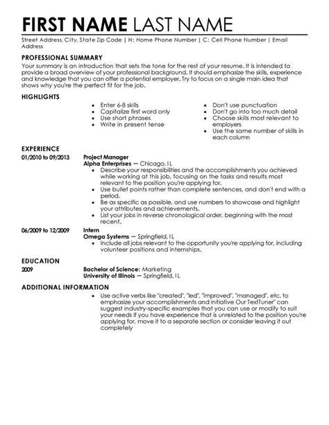 entry level resume templates  impress  employer job resume