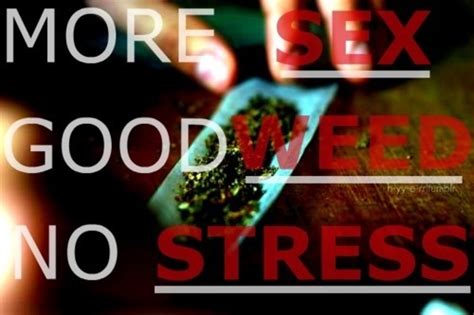 more sex good weed no stress quotes pinterest