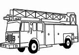 Feuerwehr Ausmalbilder Malvorlagen Ausdrucken Brandweerauto Peuter Drucken sketch template