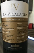 Image result for Bilbainas Rioja Vicalanda Gran Reserva. Size: 120 x 185. Source: www.cellartracker.com