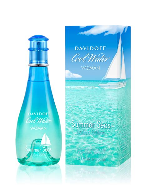 cool water woman summer seas davidoff perfume  fragrance  women