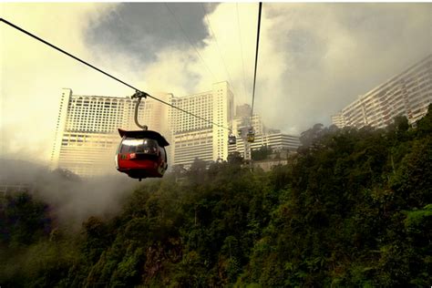 genting highlands city   clouds malaysian tourism