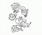 Wanda Cosmo Fairly Odd Classmates Cliparts sketch template