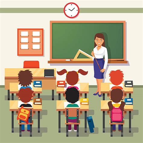 Classroom Illustrations Royalty Free Vector Graphics