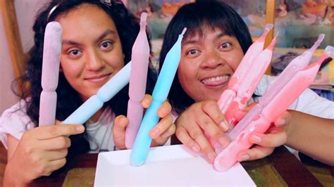 eating colorful filipino popsicles ice candy mukbang youtube