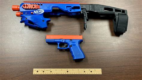 pistol disguised    toy nerf gun north carolina sheriffs officials