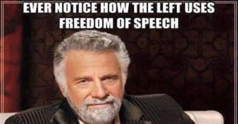 meme reveals   liberal  freedom  speech