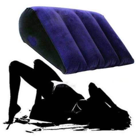 Inflatable Sex Aid Wedge Pillow Love Position Lounger Sexe Meubles