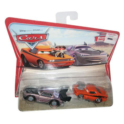 disney pixar cars  moments boost snot rod die cast car toy set