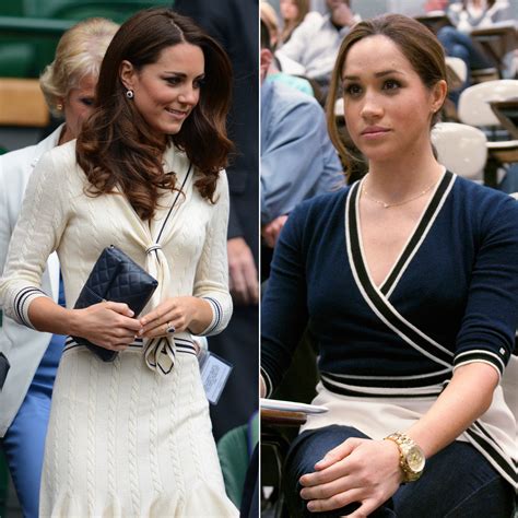 14 Times Meghan Markle And The Duchess Of Cambridge Were