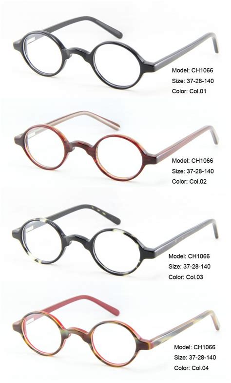 wholesale high quality round eyeglasses frames retro small glasses