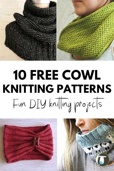 cowl knitting patterns blognobleknits