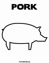 Coloring Pork Arkansas Razorback Hog Money Much Do Stencil Chop Cliparts Pages Worksheet Pig Clipart Chops Colouring Show Library Clip sketch template