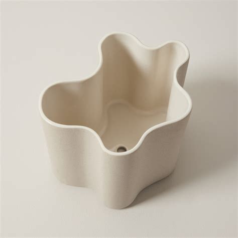 irregular shaped planter small