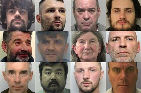 13 notorious uk criminals jailed in august manchester evening news