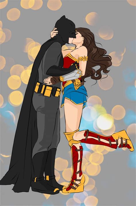Wonderbat Batman Wonder Woman Batman Love Wonder Woman Art