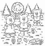 Colorat Ursuleti Trei Cei Planse Goldilocks Sfatulparintilor Desene Copii Pesti Animale Educatie Cuvinte Cheie Pone sketch template
