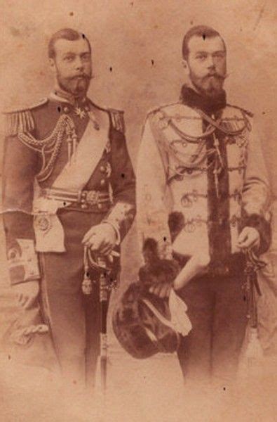 King George V And Tsar Nicholas Ii Cousins Who Look Like