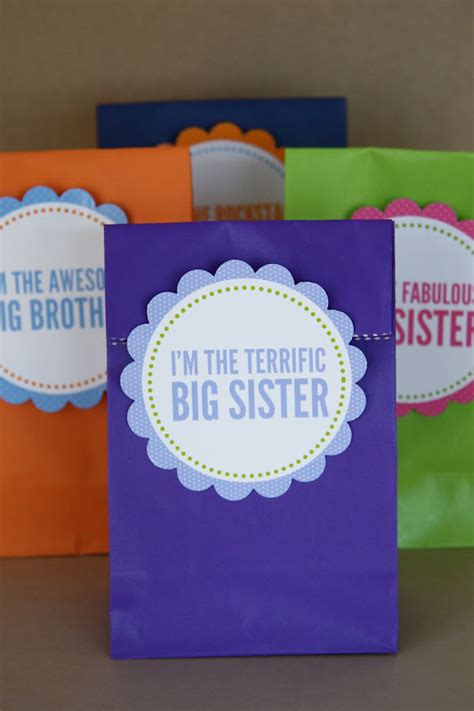 free big sister big brother printables 24 7 moms