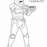 Coloring Wars Star Stormtrooper Pages First Order Clone Tropper Vader Darth Printables Force Stormtroopers Awakens sketch template