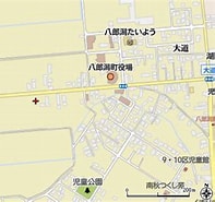 Image result for 秋田県南秋田郡八郎潟町蒲沼. Size: 197 x 185. Source: www.mapion.co.jp