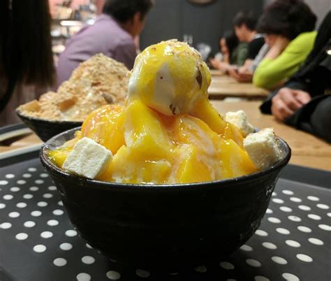 Stopped By Thecups Toronto Last Night For Some Mango Bingsoo Korean