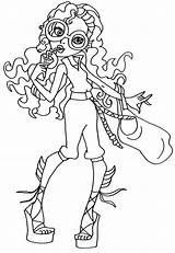 High Monster Coloring Pages Drawings Color sketch template