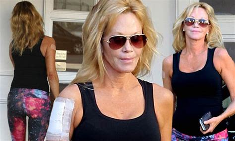 Melanie Griffith Heads To The Gym Before Getting Another Laser Removal