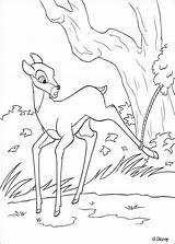 Bambi Coloring Pages Color Print Hellokids Online Disney sketch template