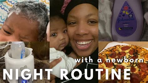 Night Routine With A Newborn 20 Yr Old Single Mom First Time Mom