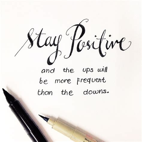 stay positive quotes quotesgram