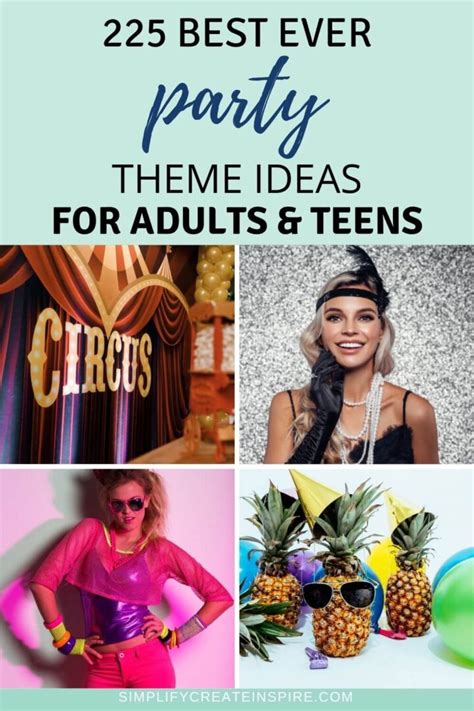 awesome party themes  adults  ultimate list