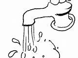 Water Faucet Drawing Clipartmag Clipart sketch template