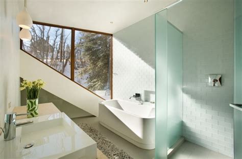 Glass Wall Dividers Bathroom Glamor And Modern Style
