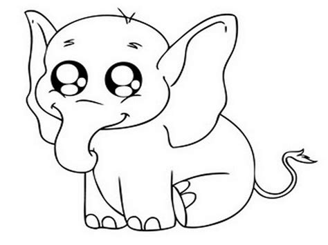 printable cute animal coloring pages coloring home